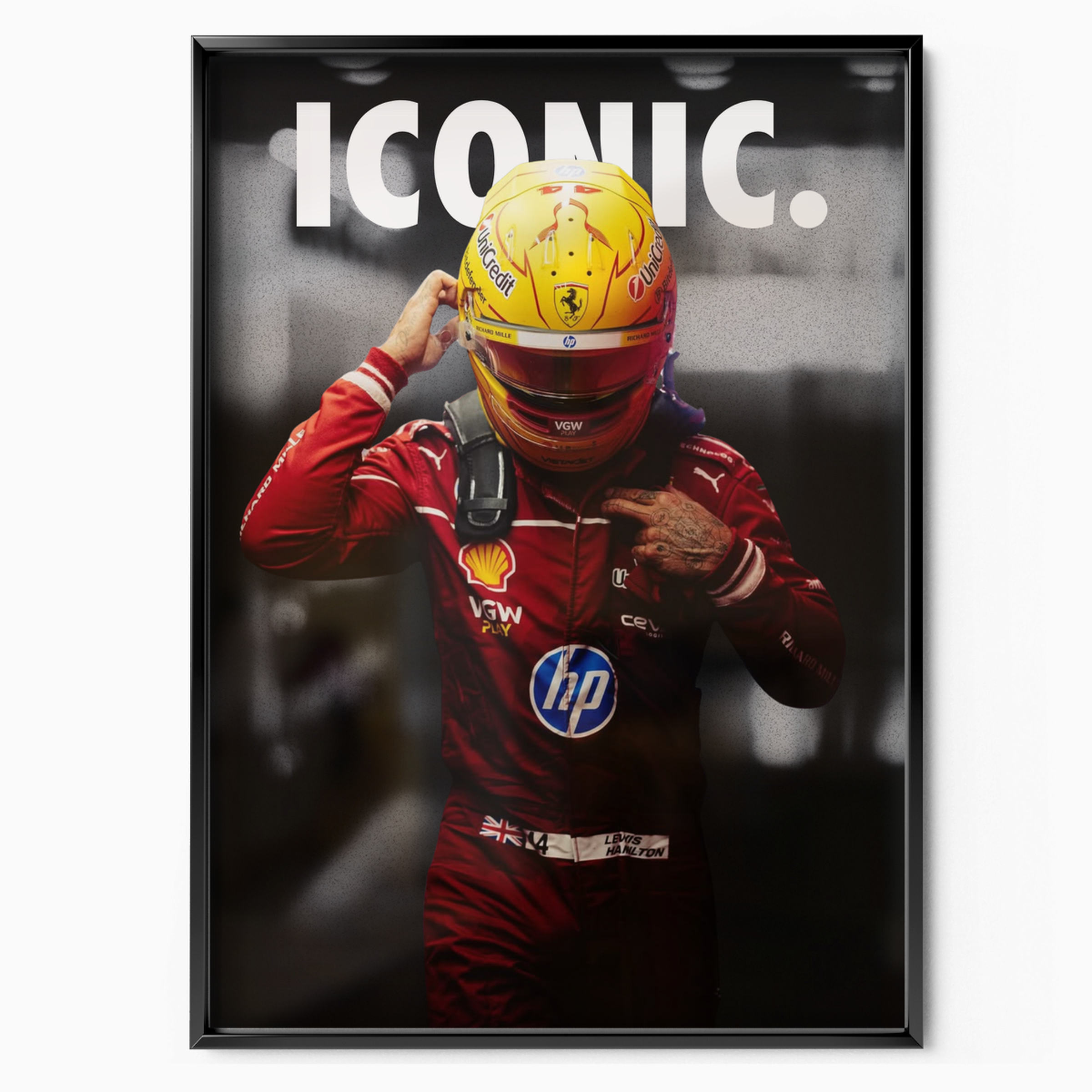 Lewis Hamilton 'iconic' 2025