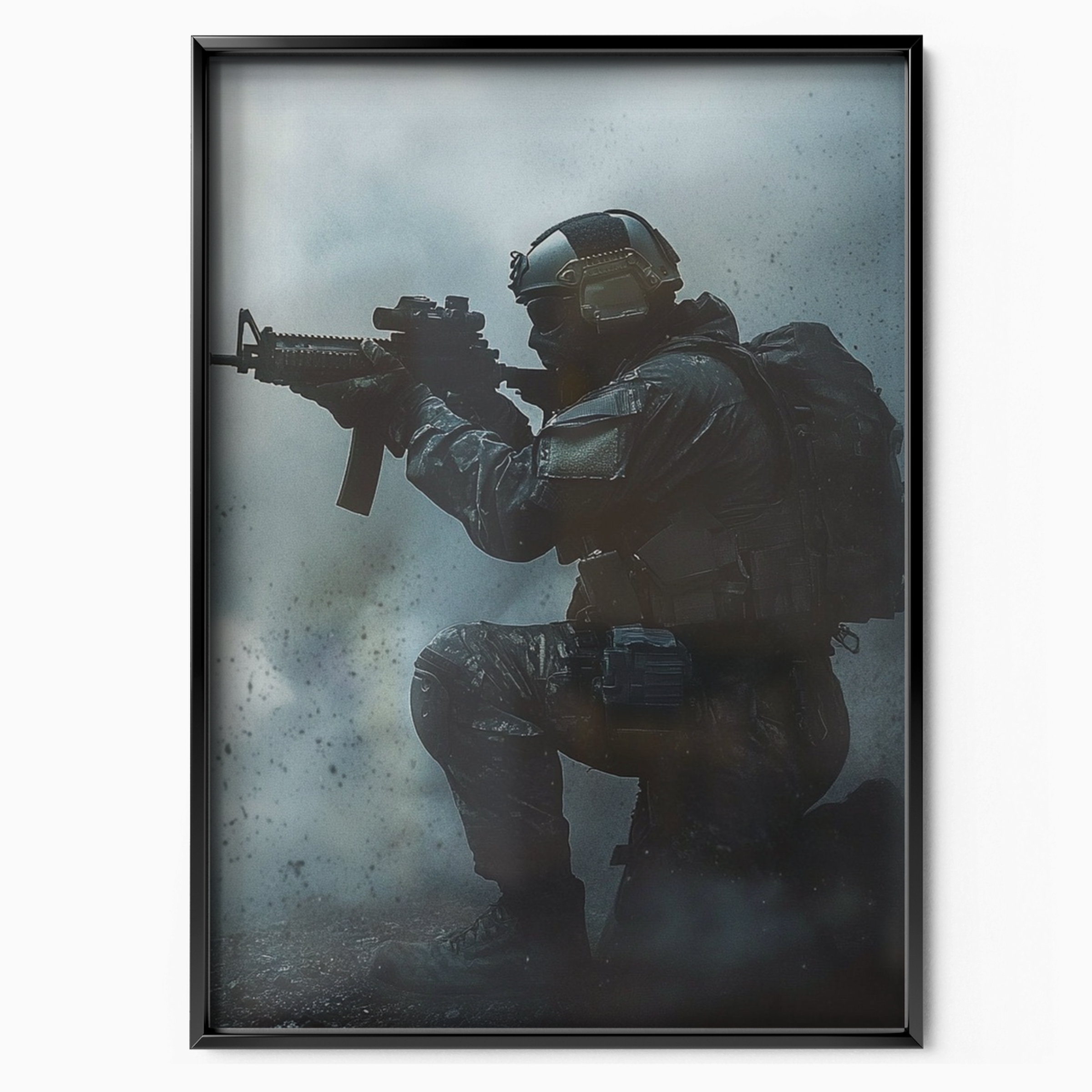 Call Of Duty – Soldier In The Smoke