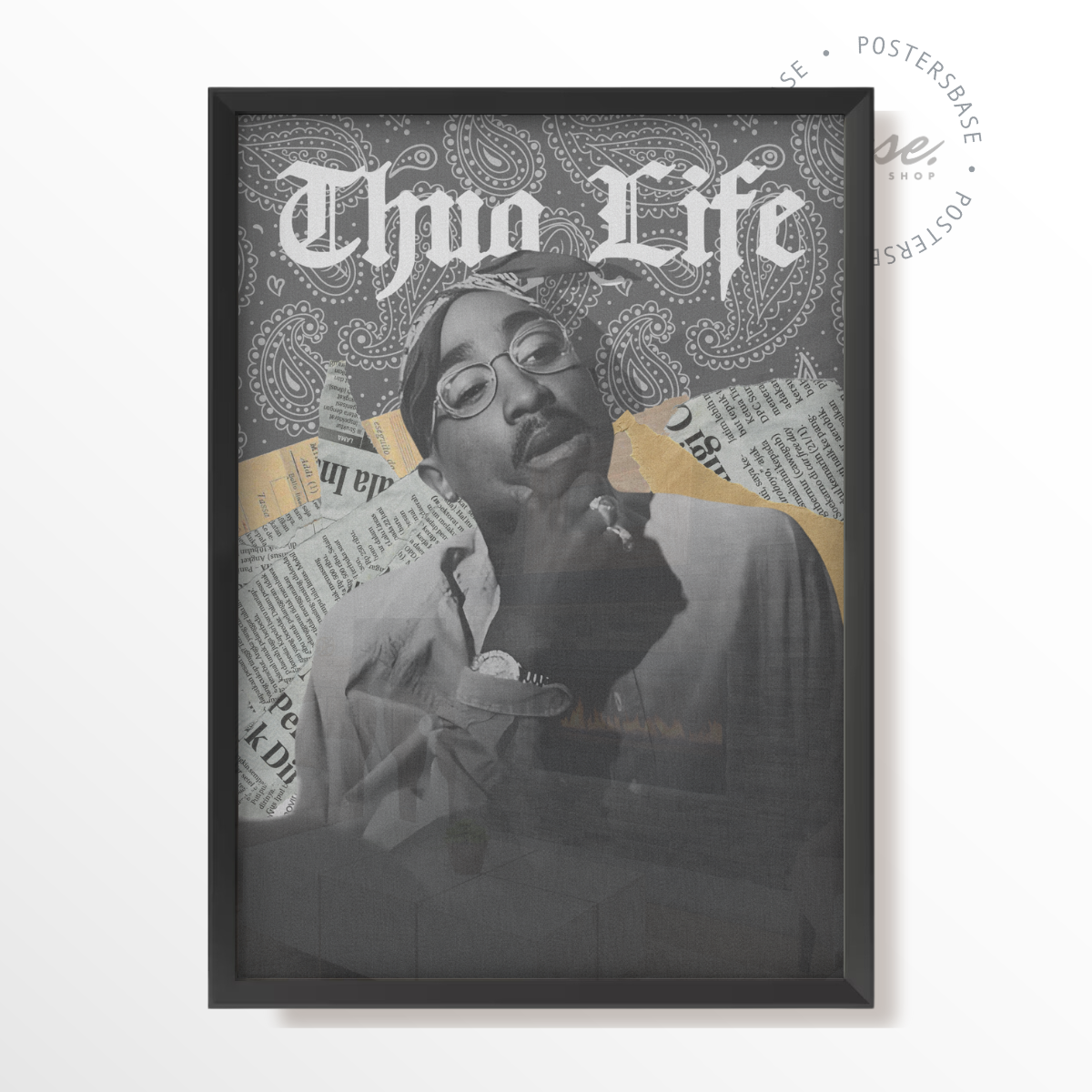 Tupac Thug Life Collage