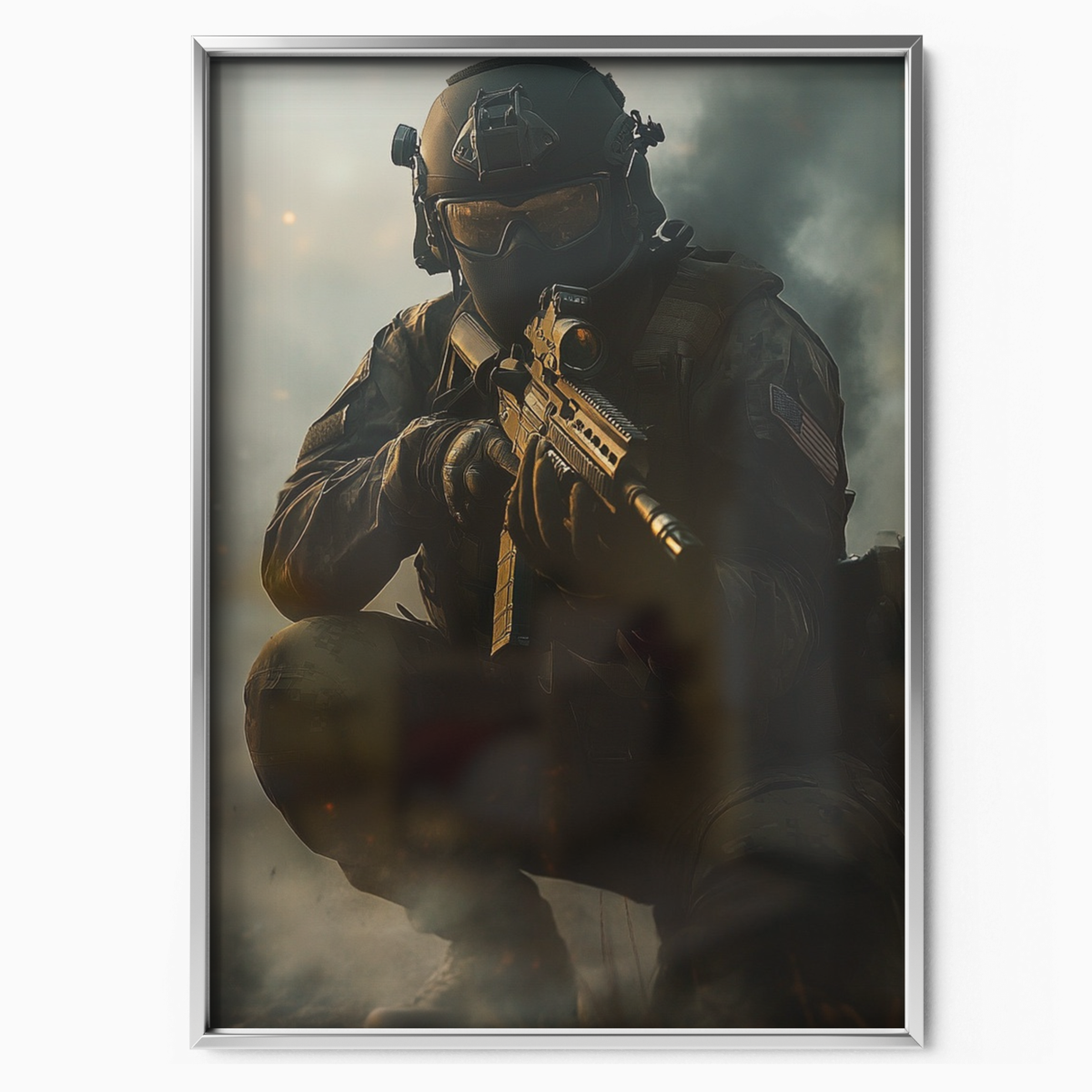 Call Of Duty – Us Soldier In Action