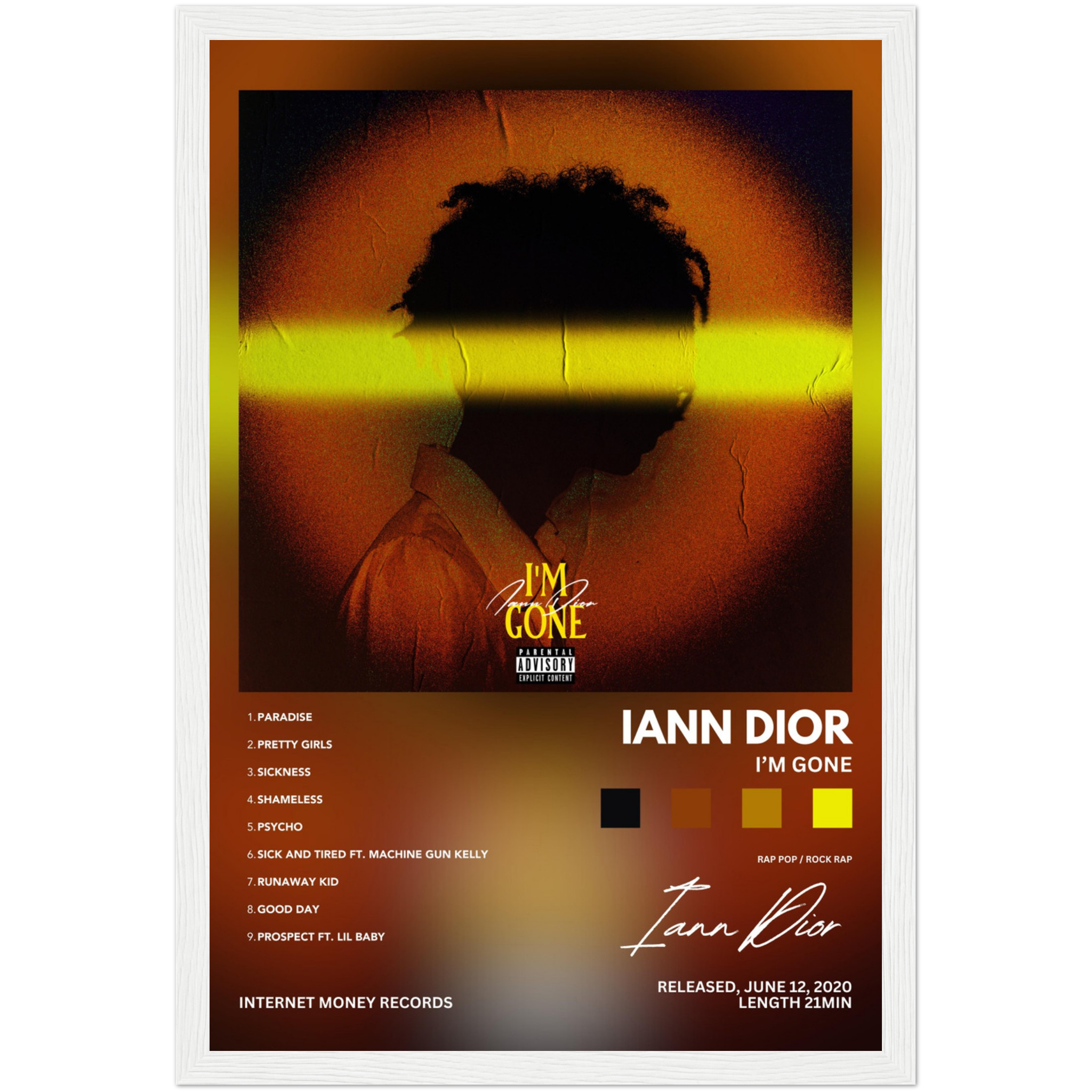 Iann Dior 'I'm Gone' Album