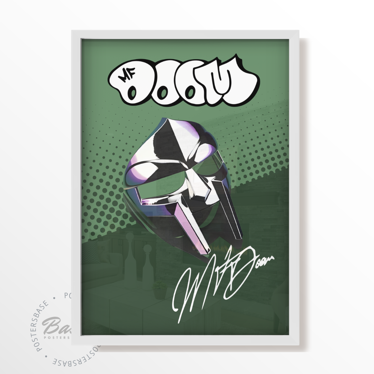 MF Doom Mask Sign