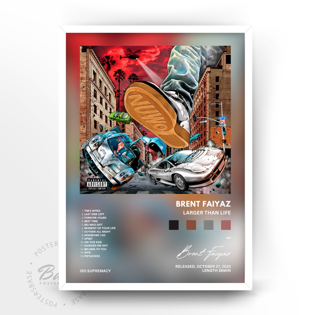 Brent Faiyaz 'Larger Than Life'