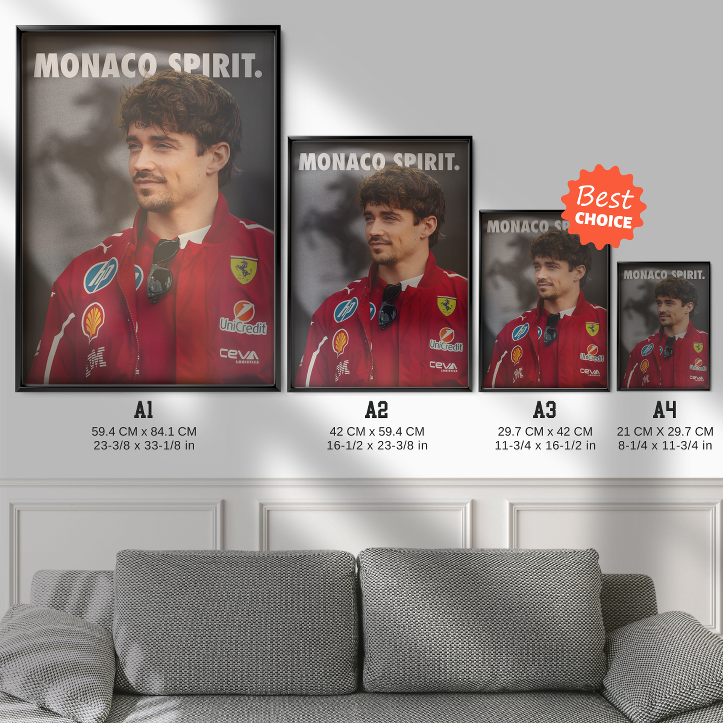 Charles Leclerc 'monaco Spirit'