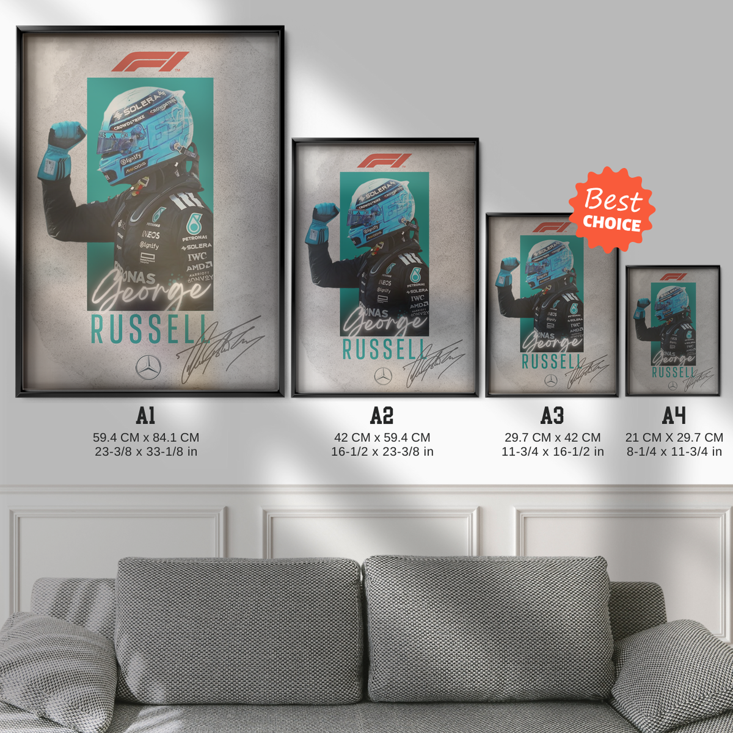 George Russell X Mercedes Original 2025