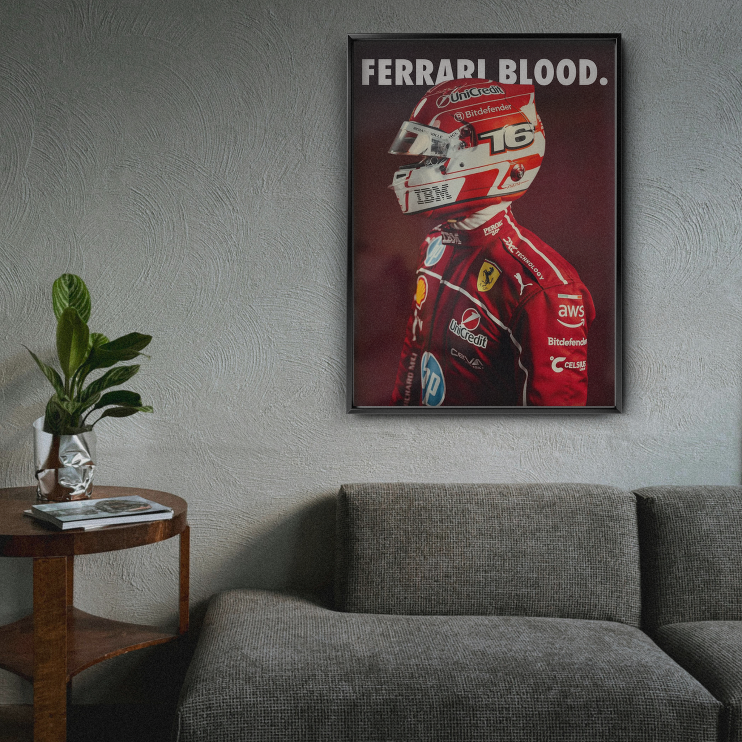 Charles Leclerc 'ferrari Blood'
