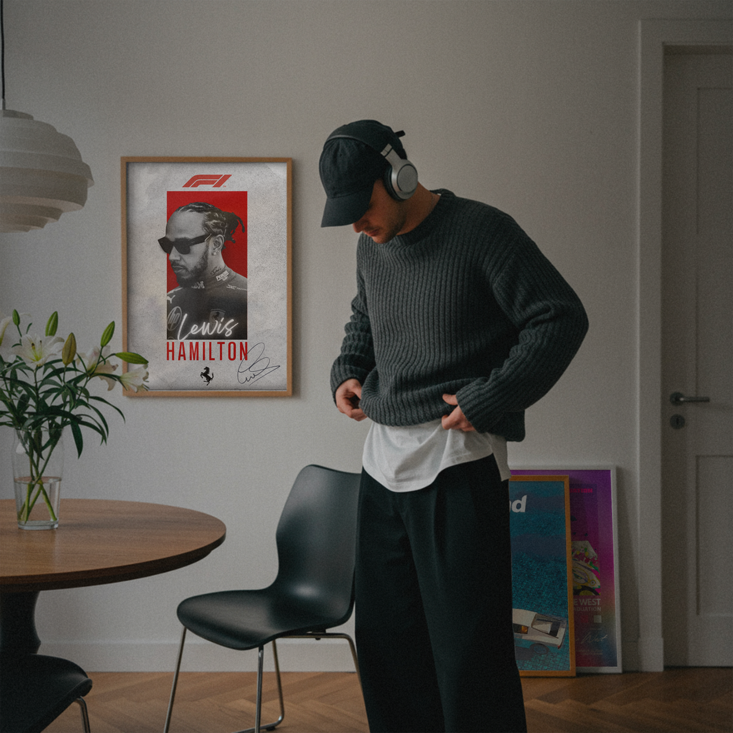 Lewis Hamilton X Ferrari Original 2025