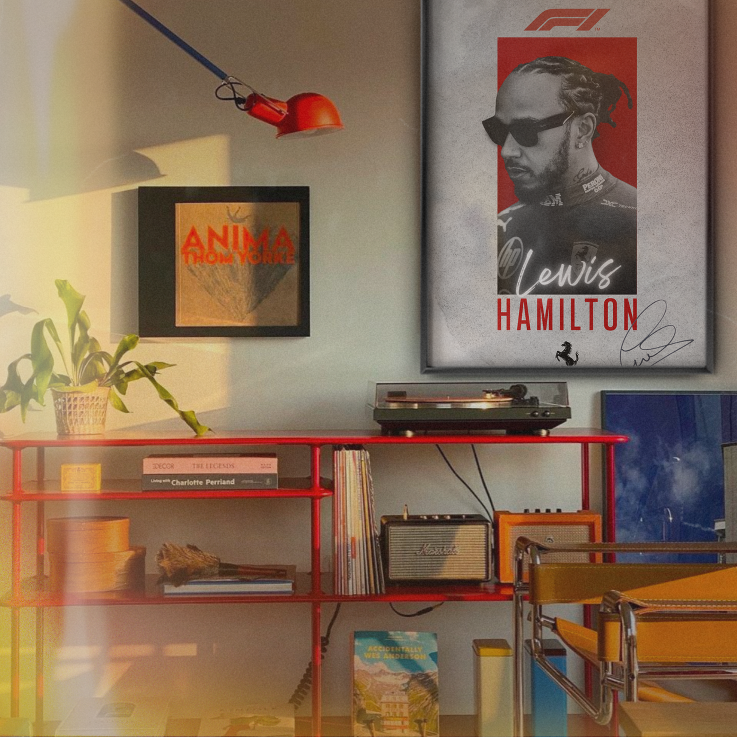 Lewis Hamilton X Ferrari Original 2025