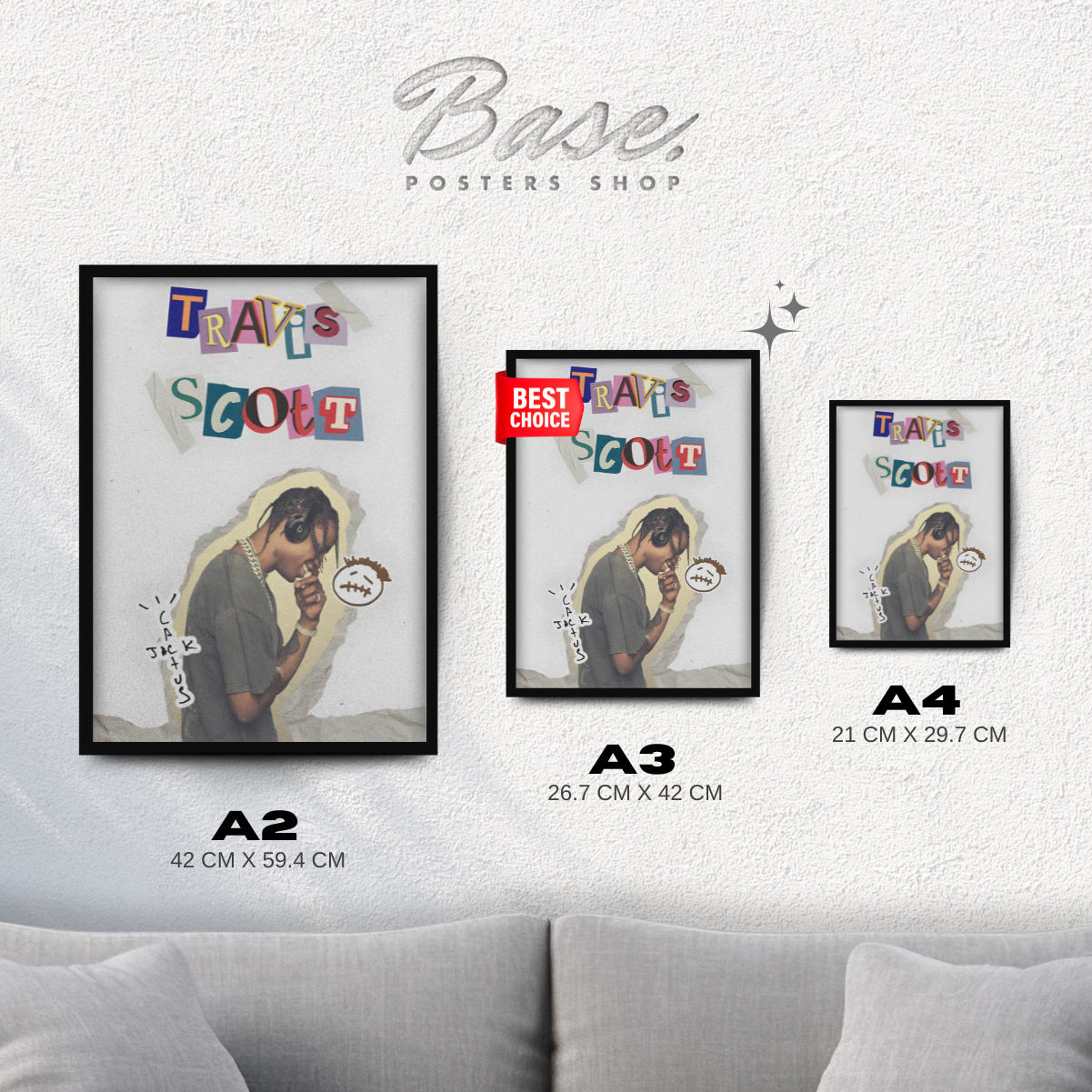 Travis Scott Collage Mood