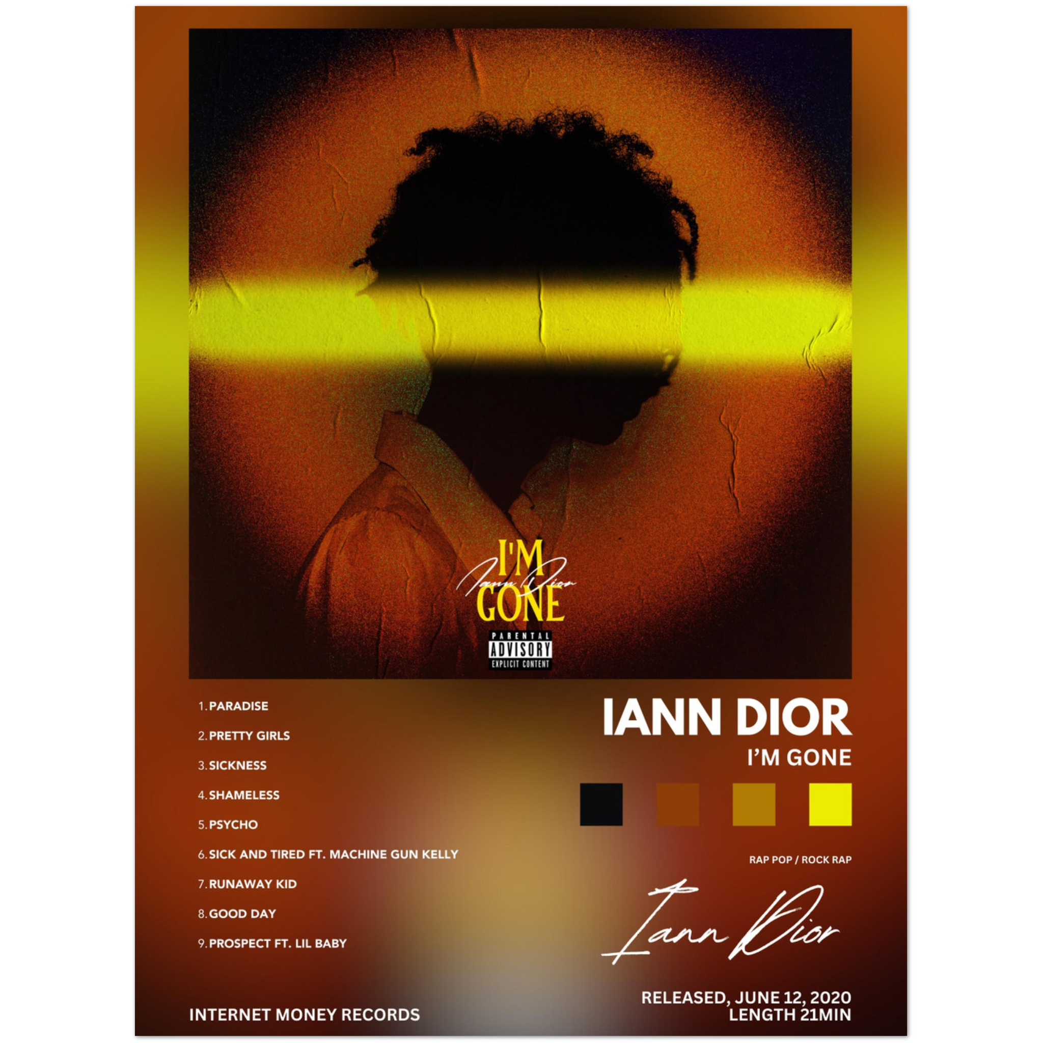 Iann Dior 'I'm Gone' Album