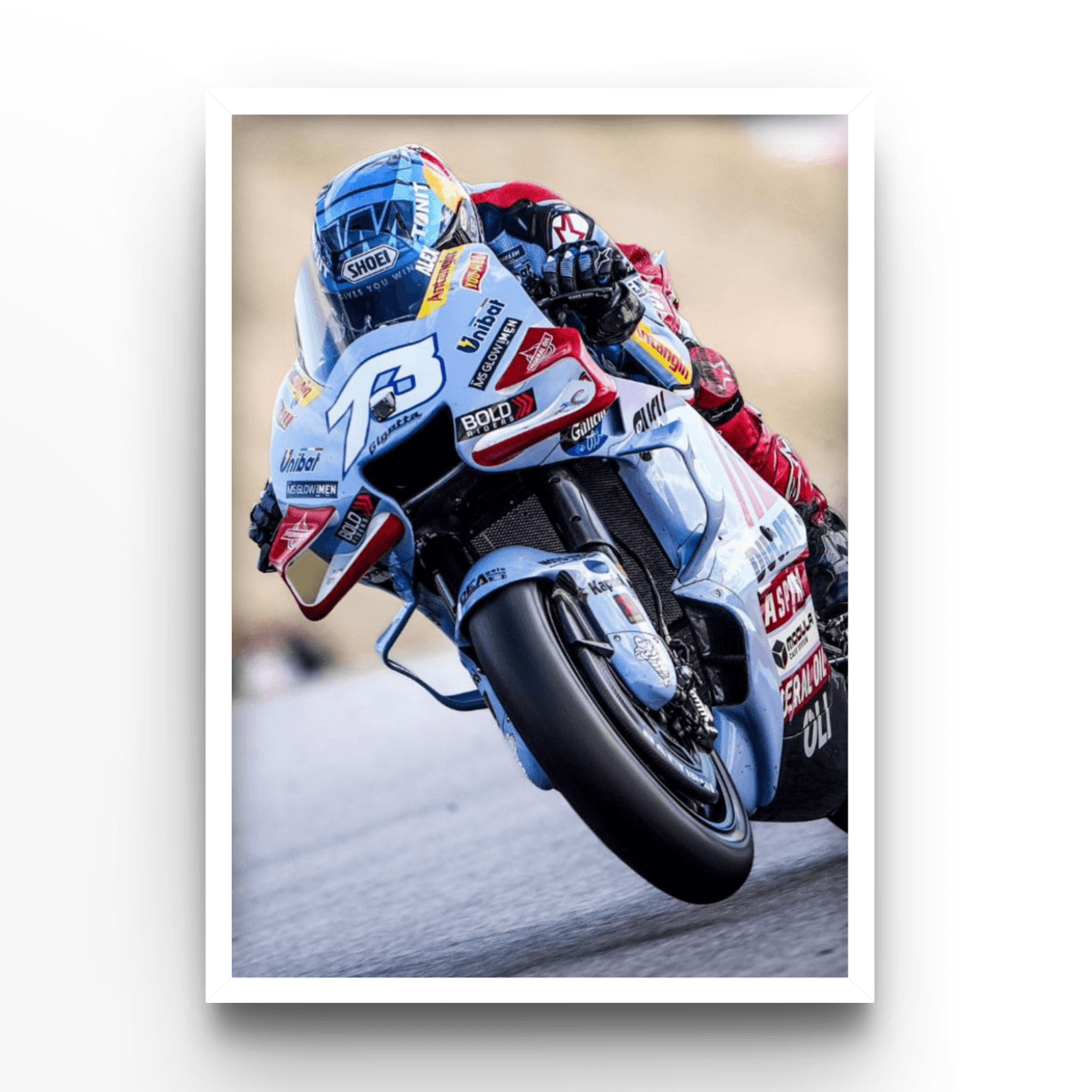 Alex Marquez 2 - A4, A3, A2 Posters Base - Poster Print Shop / Art Prints / PostersBase