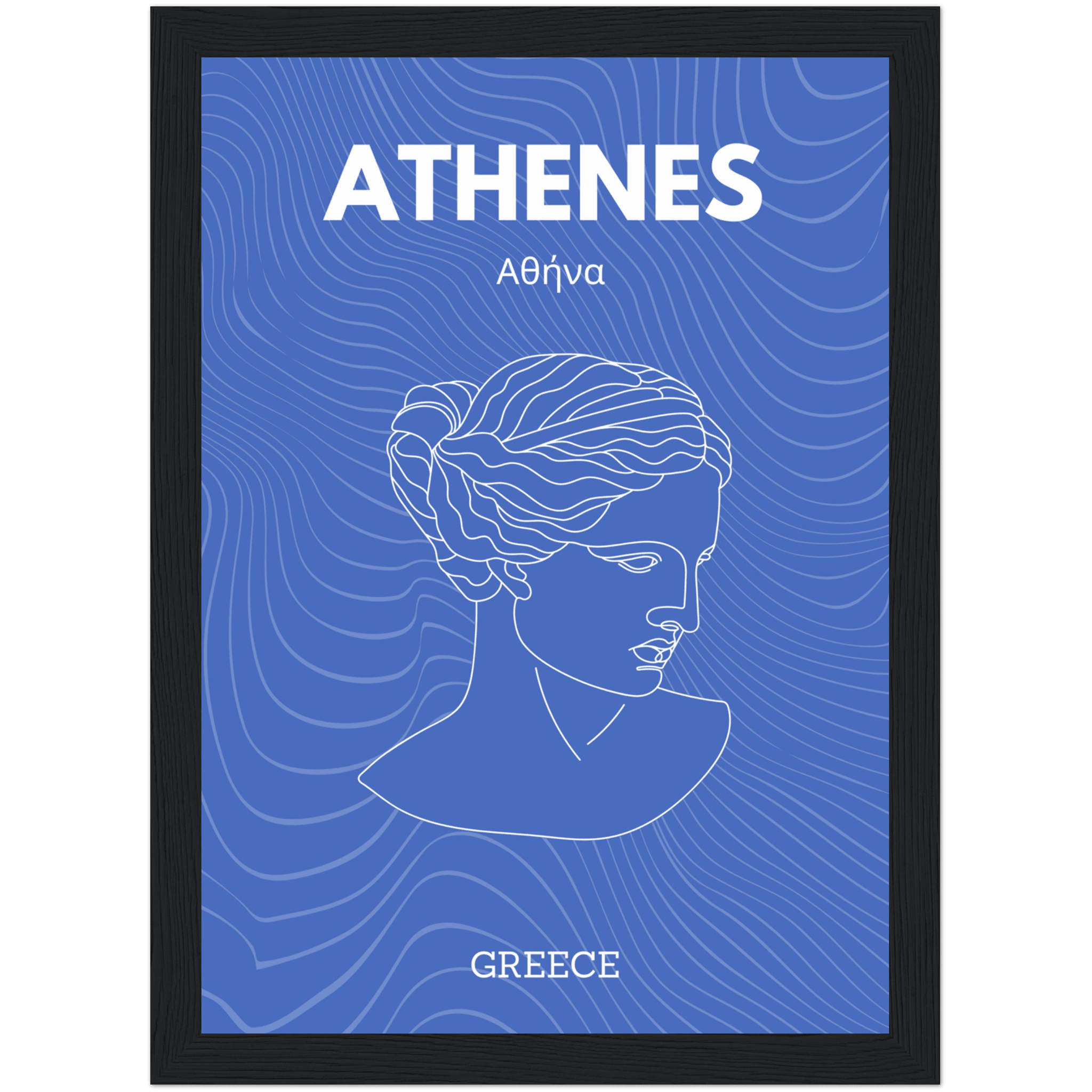 Athènes - A4, A3, A2 Posters Base - Poster Print Shop / Art Prints / PostersBase