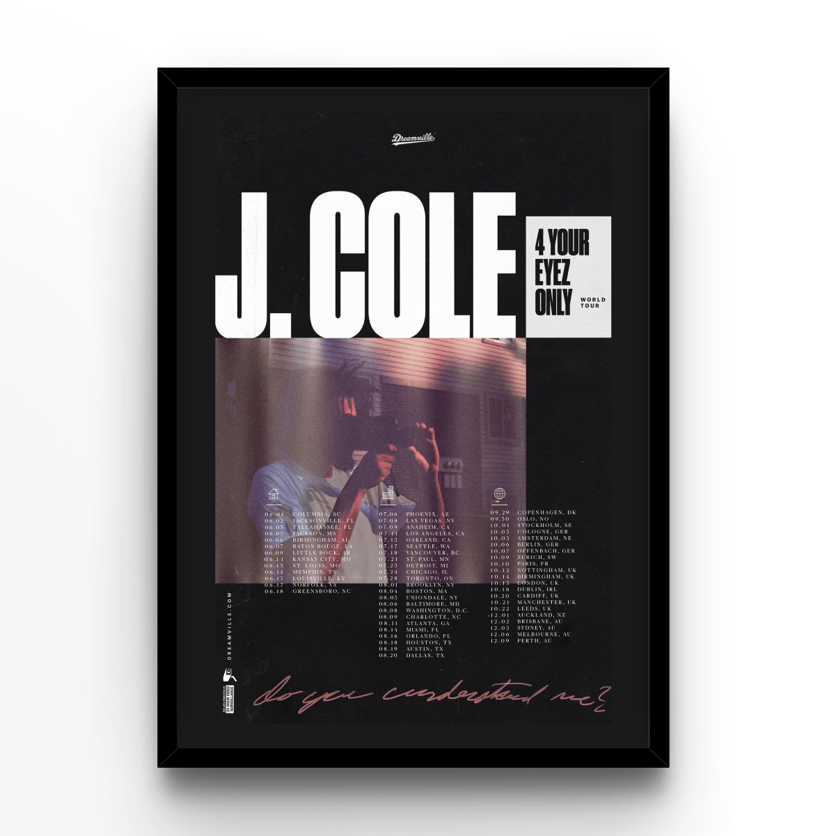 J.Cole 4 Your Eyez Only - A4, A3, A2 Posters Base - Poster Print Shop / Art Prints / PostersBase