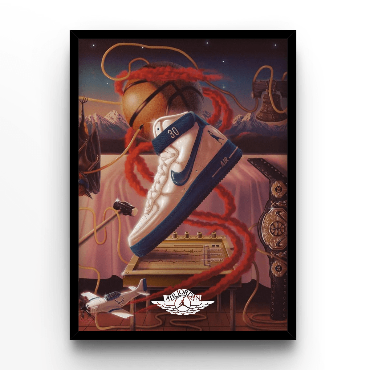 Jordan Shoes - A4, A3, A2 Posters Base - Poster Print Shop / Art Prints / PostersBase