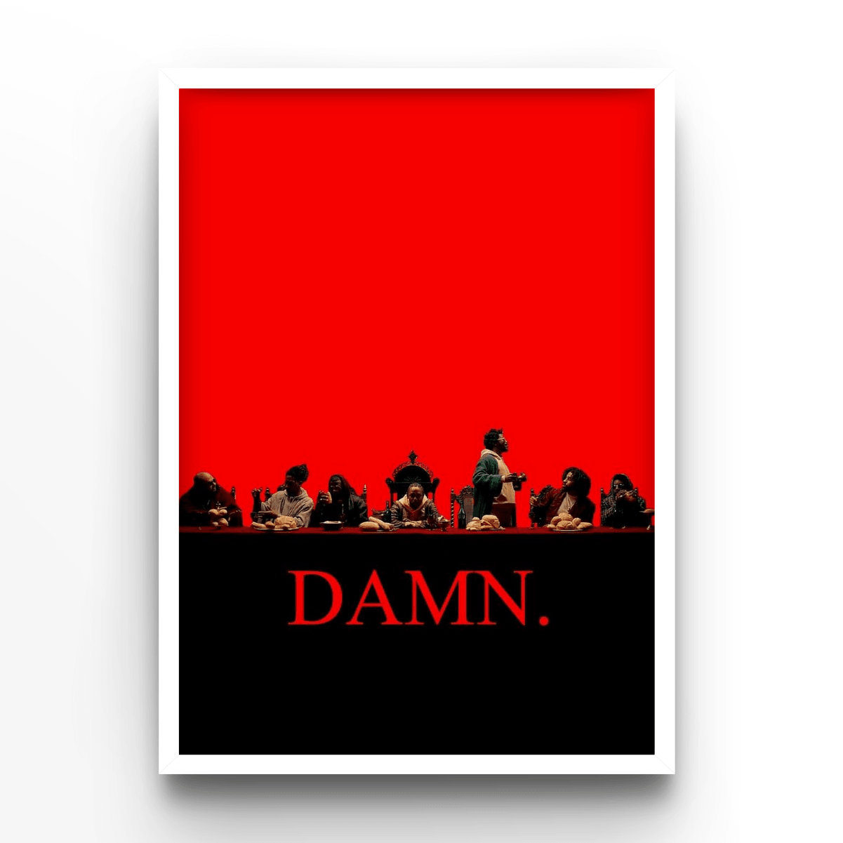 Kendrick Lamar Damn - A4, A3, A2 Posters Base - Poster Print Shop / Art Prints / PostersBase