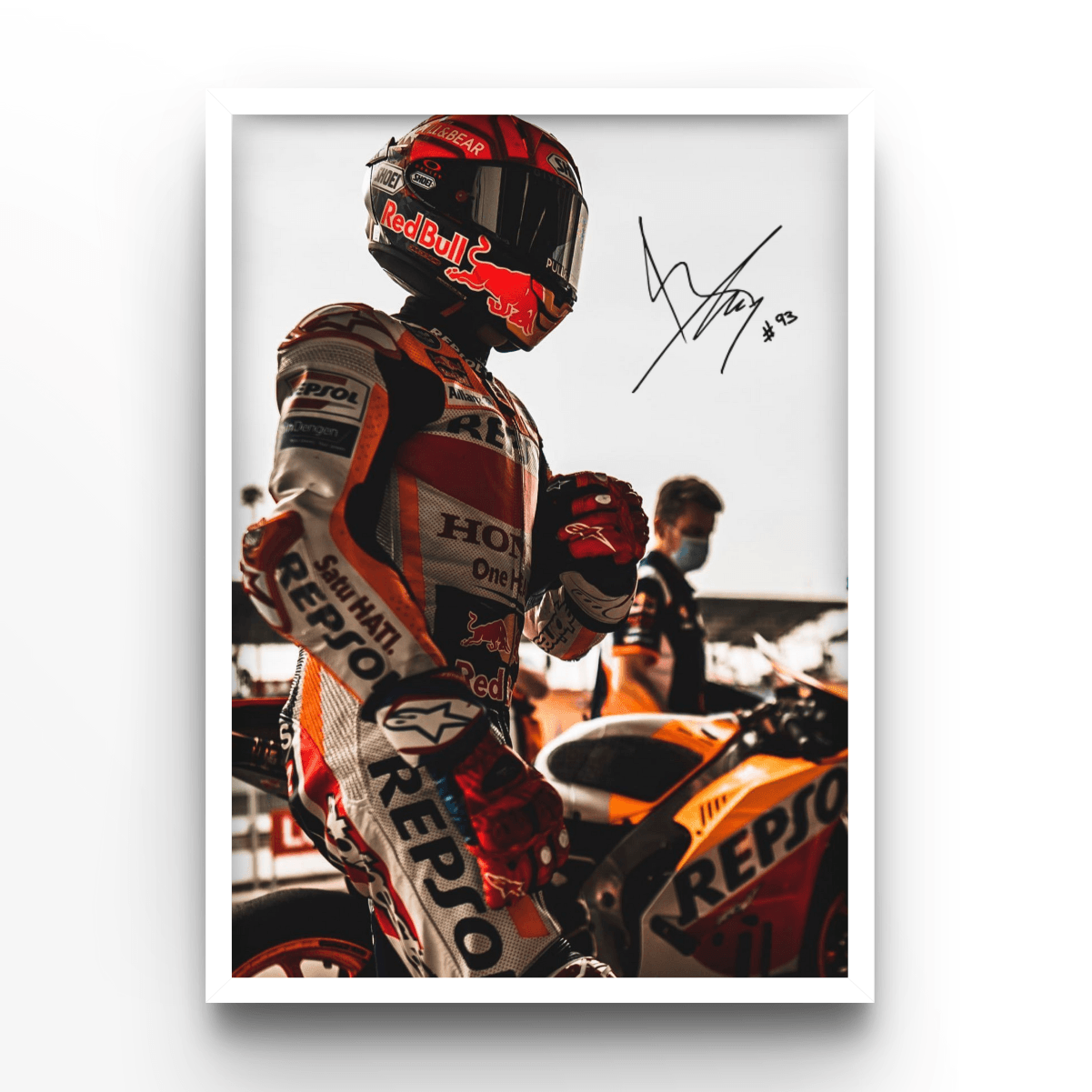 Marc Marquez 1 - A4, A3, A2 Posters Base - Poster Print Shop / Art Prints / PostersBase