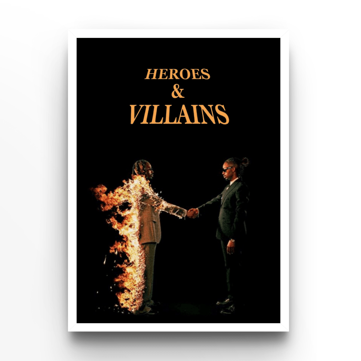 Metro Boomin Heroes & Villains - A4, A3, A2 Posters Base - Poster Print Shop / Art Prints / PostersBase