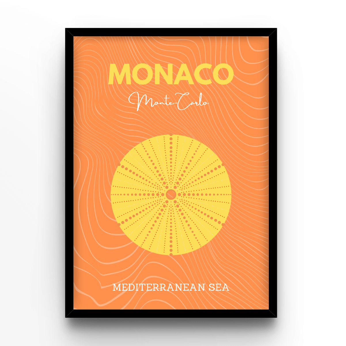 Monaco - A4, A3, A2 Posters Base - Poster Print Shop / Art Prints / PostersBase