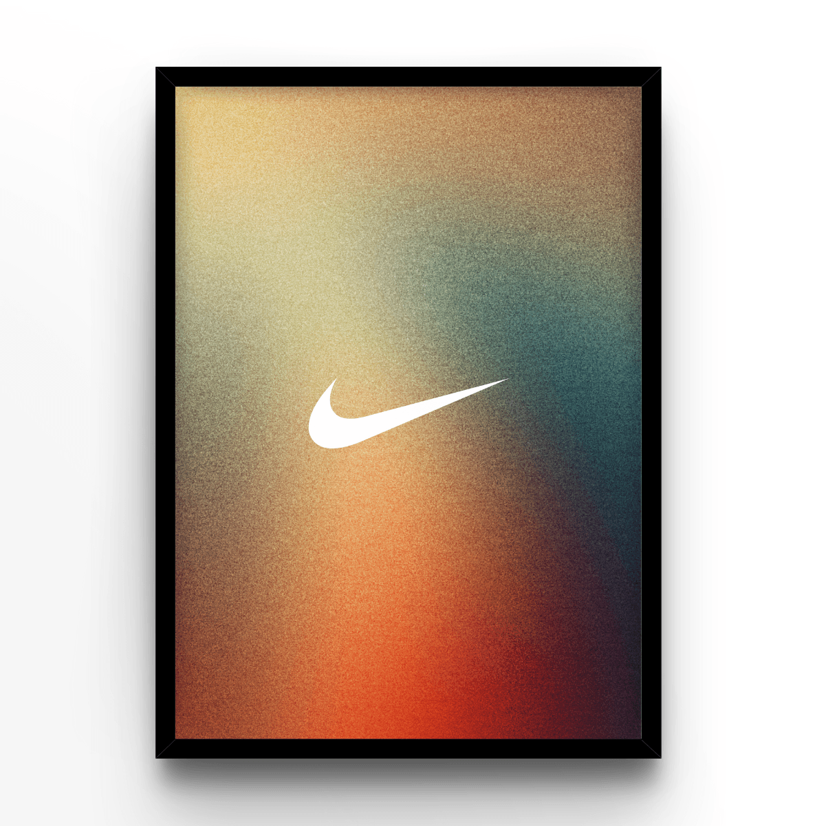 Nike Blur Shower - A4, A3, A2 Posters Base - Poster Print Shop / Art Prints / PostersBase