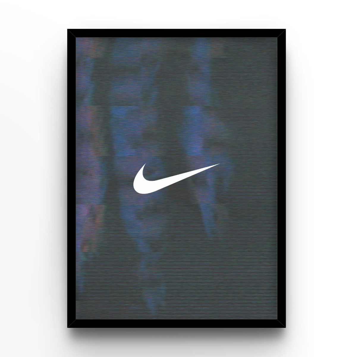 Nike Blur VHS - A4, A3, A2 Posters Base - Poster Print Shop / Art Prints / PostersBase