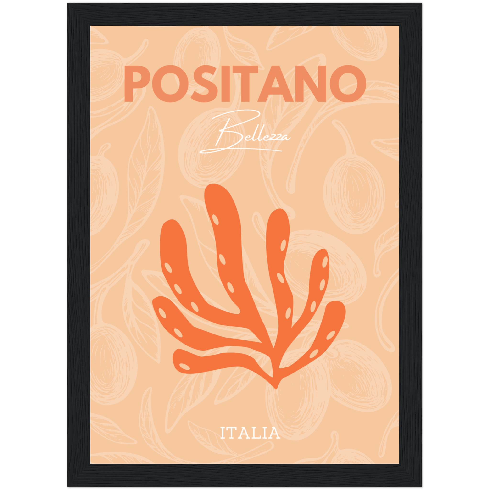 Positano - A4, A3, A2 Posters Base - Poster Print Shop / Art Prints / PostersBase