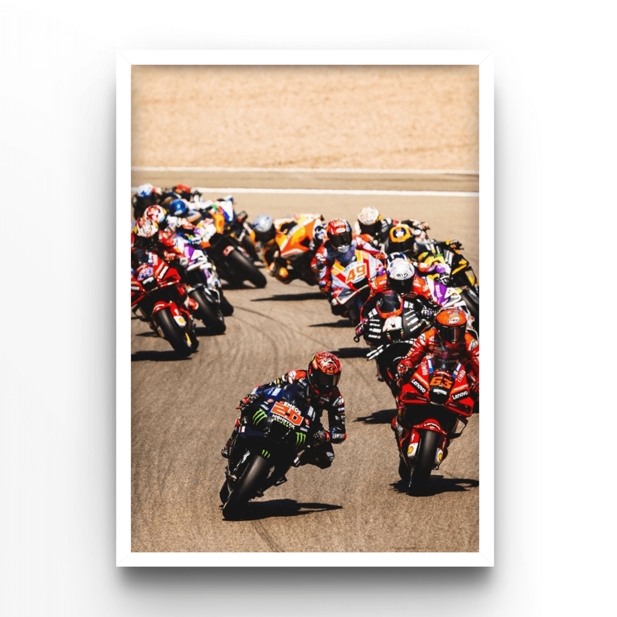 Race 1 - A4, A3, A2 Posters Base - Poster Print Shop / Art Prints / PostersBase