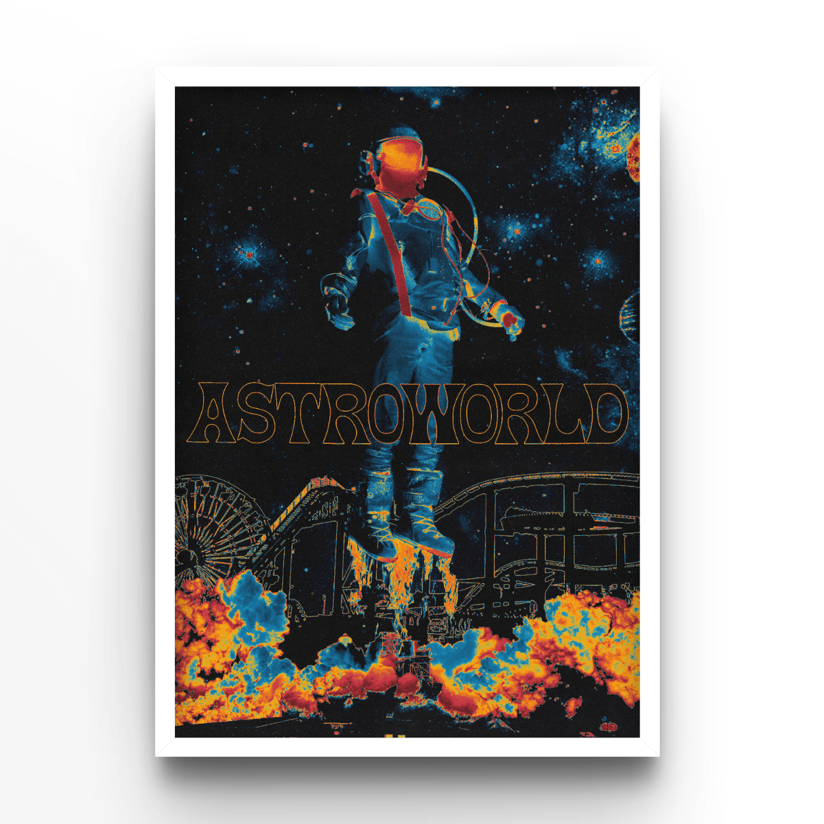 Travis Scott Astroboy - A4, A3, A2 Posters Base - Poster Print Shop / Art Prints / PostersBase
