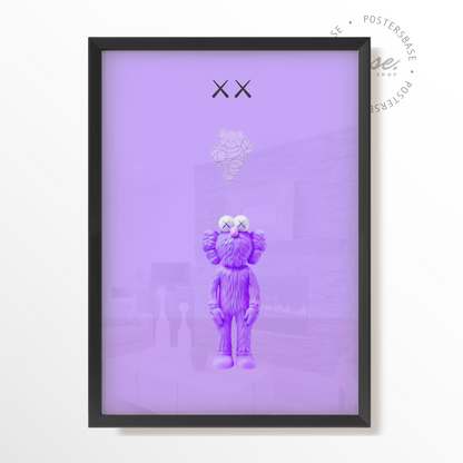 KAWS VIOLET LOGO