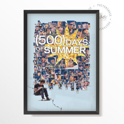 (500) Days of Summer Poster with Black Frame