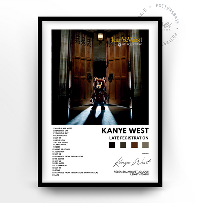 Kanye West 'Late Registration White'