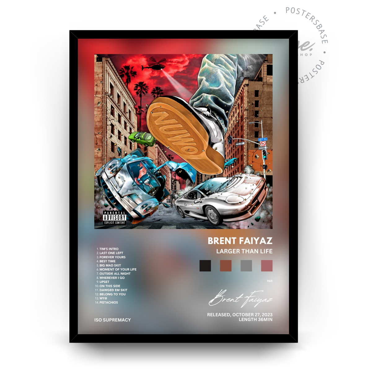 Brent Faiyaz 'Larger Than Life'