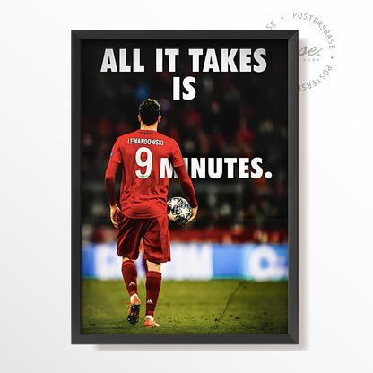 Lewandowski '9 minutes'