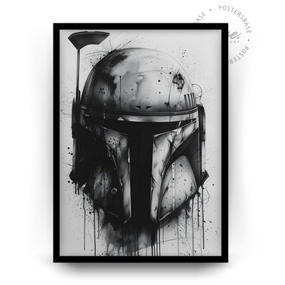Star Wars / The Mandalorian B&W