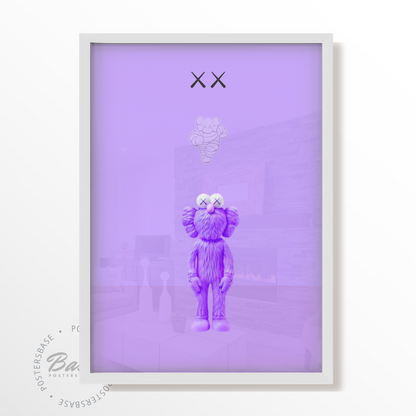 KAWS VIOLET LOGO
