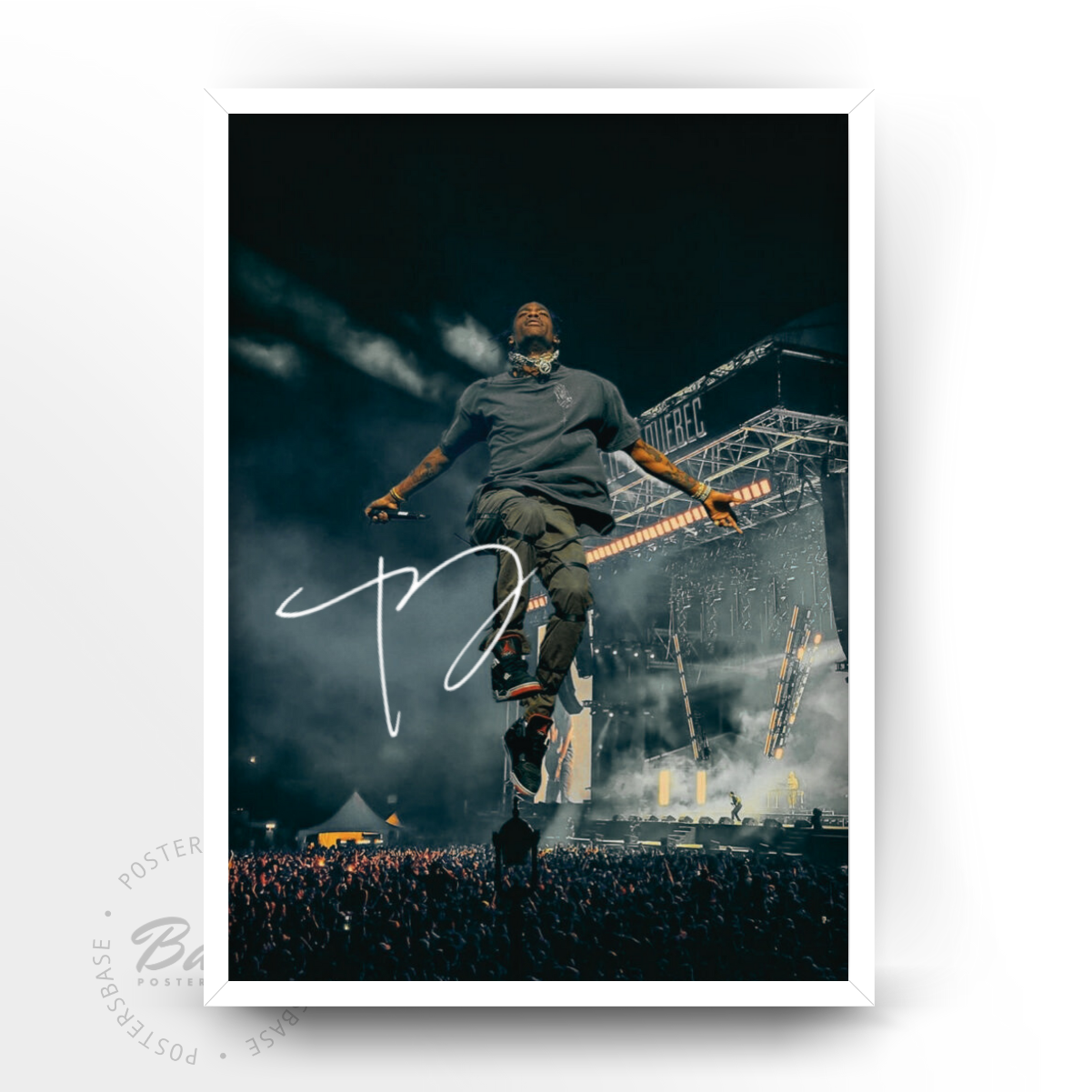 Travis Scott Concert Sign