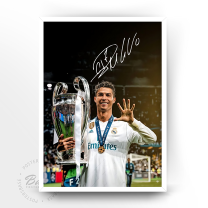 Cristiano Ronaldo 5 Champions League
