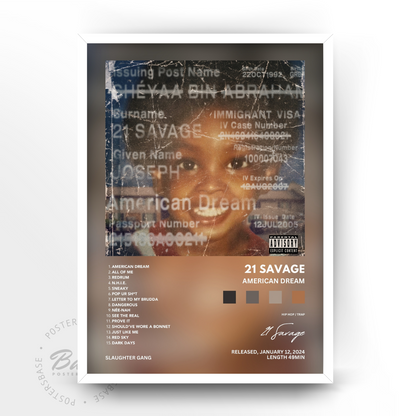 21 Savage 'American Dream'