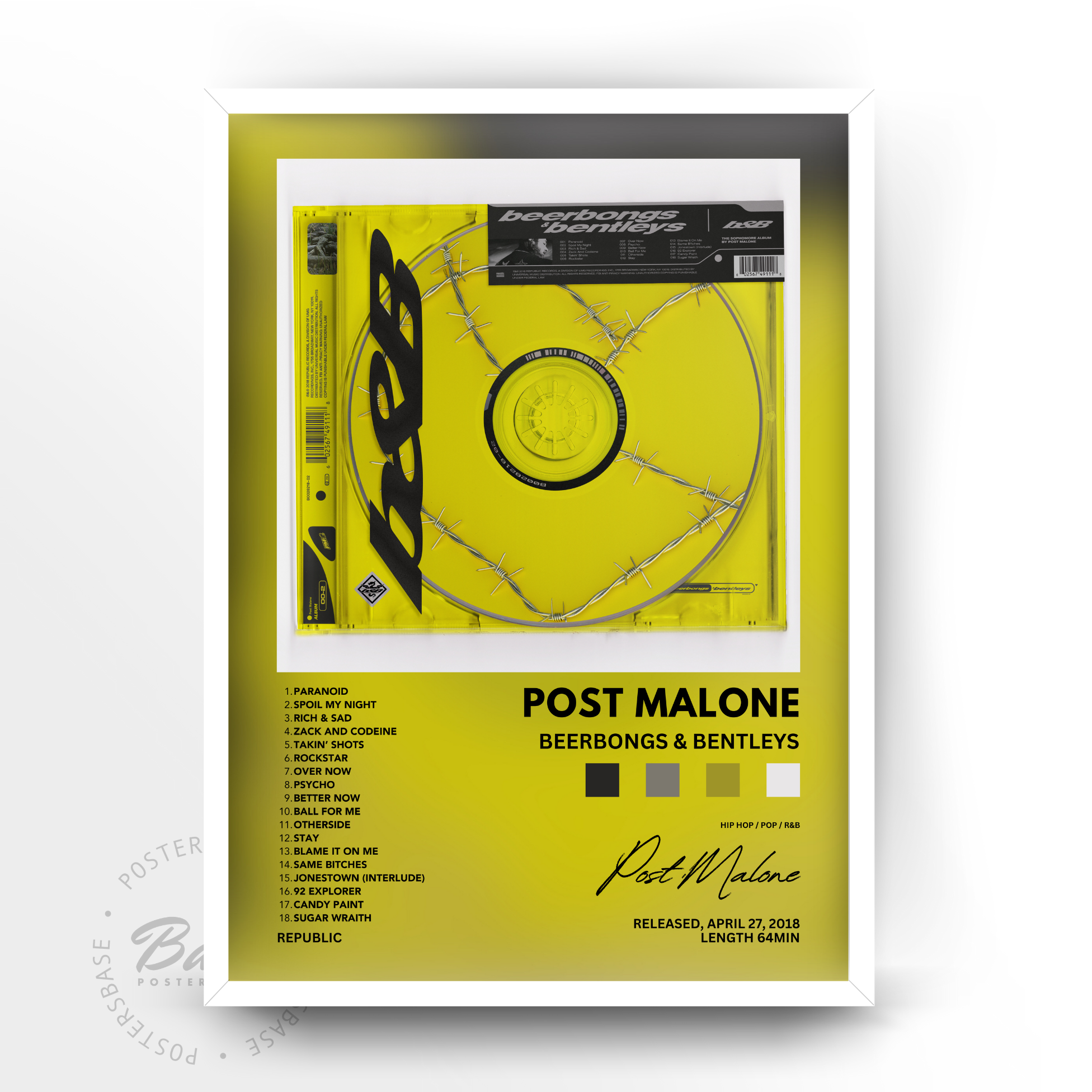 Post Malone 'Beerbongs & Bentleys'