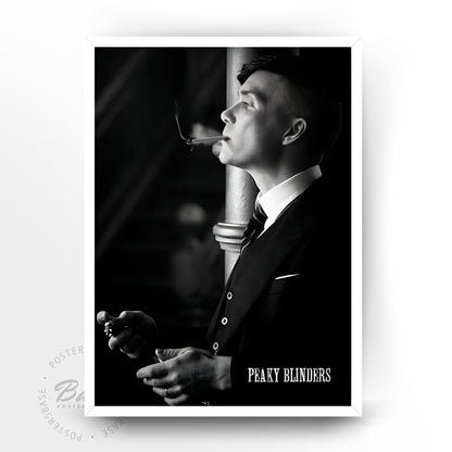 Peaky Blinders Thomas Shelby B&W