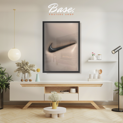 NIKE SWOOSH BEIGE SLICK