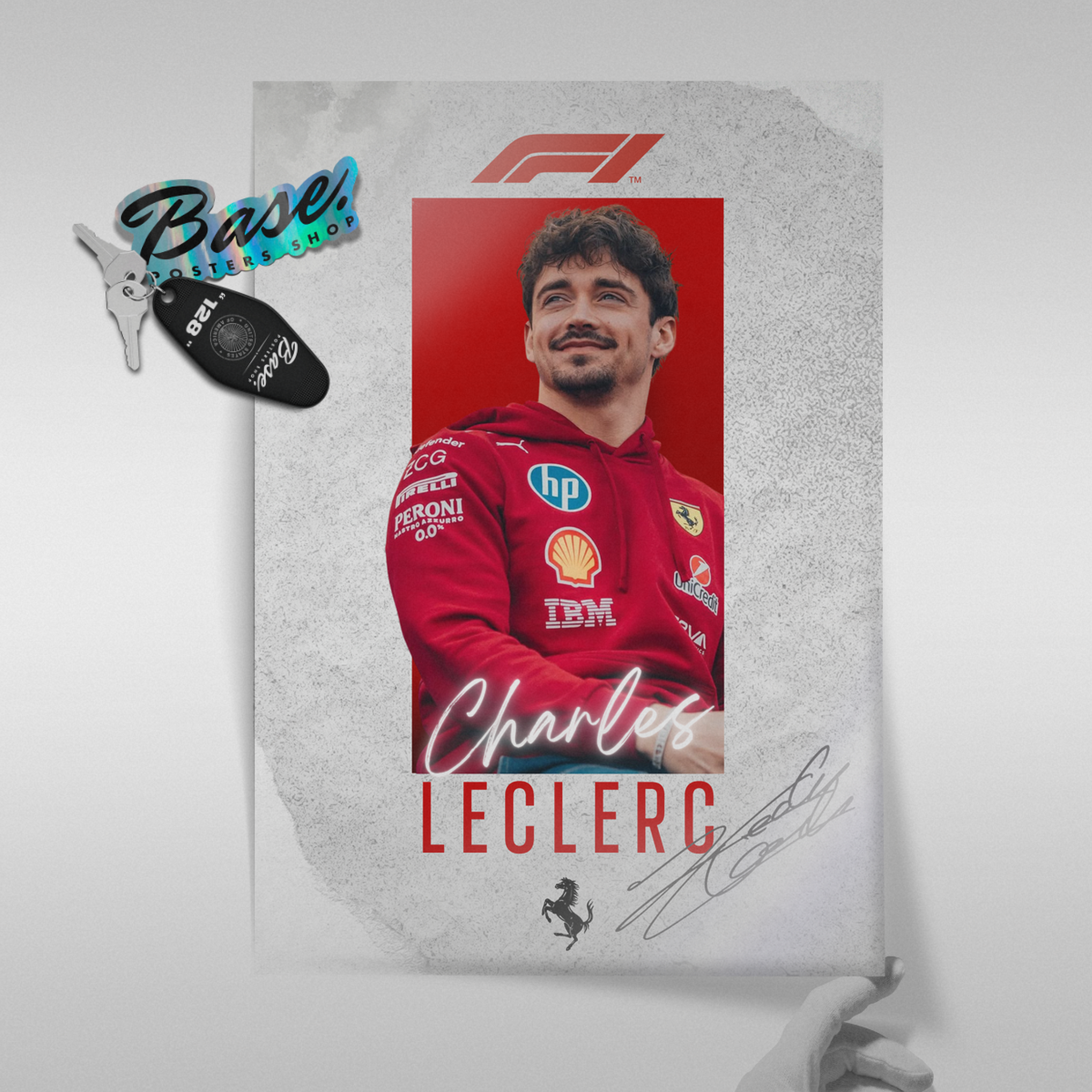 Charles Leclerc X Ferrari Original