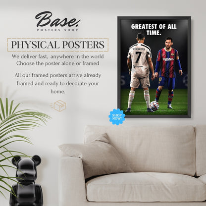 Messi x Ronaldo 'GOATS'