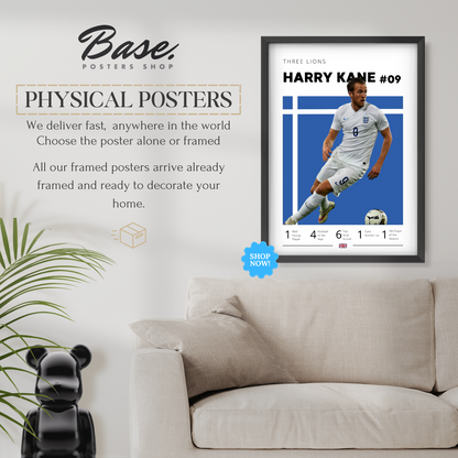 Harry Kane Three Lions