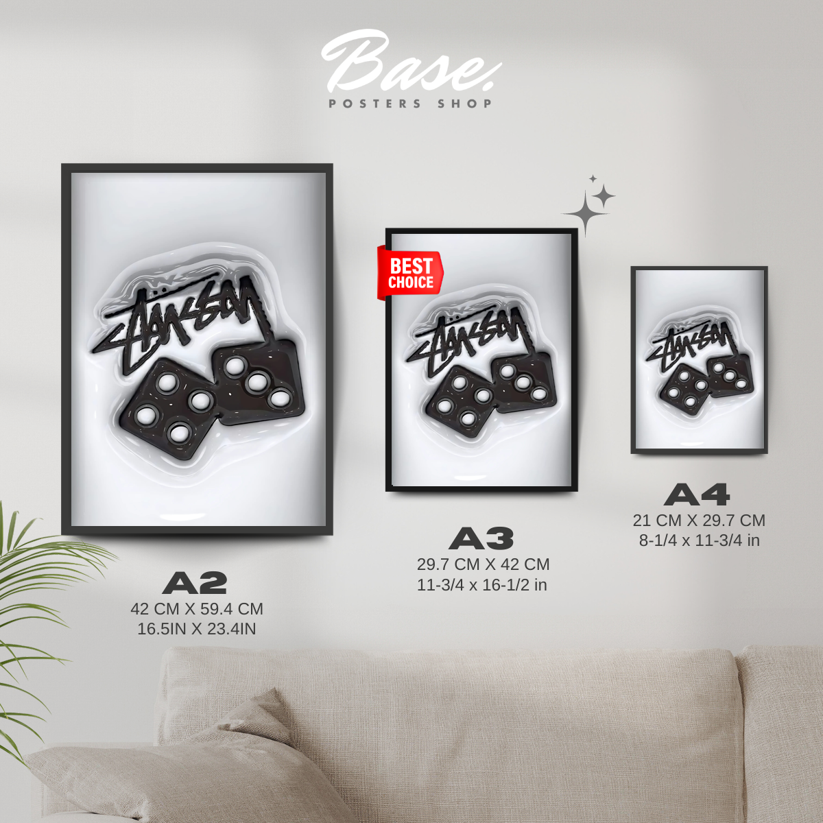 STÜSSY DICES SLICK