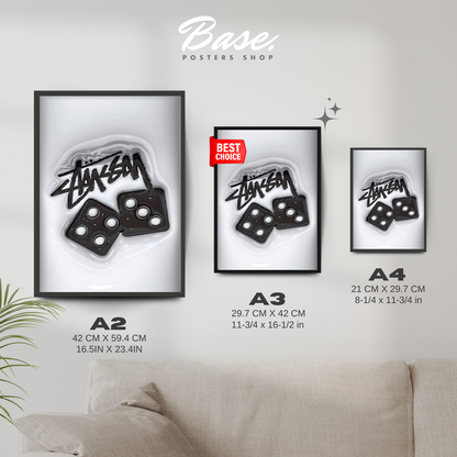 STÜSSY DICES SLICK