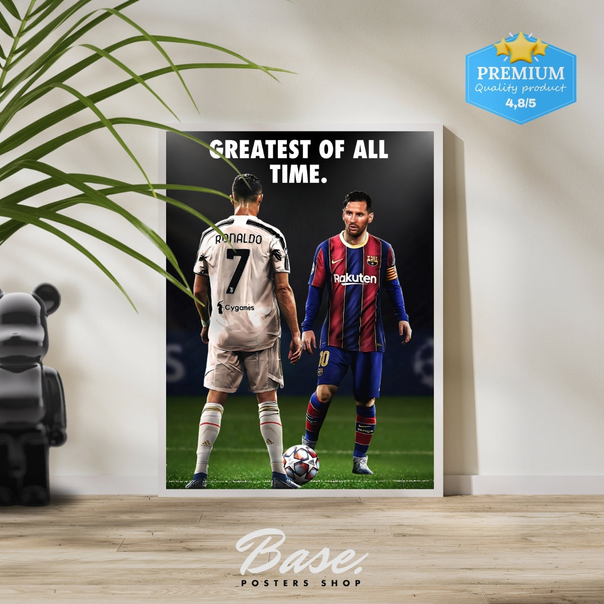 Messi x Ronaldo 'GOATS'