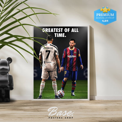 Messi x Ronaldo 'GOATS'