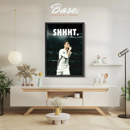 Cristiano Ronaldo 'Shhh.'