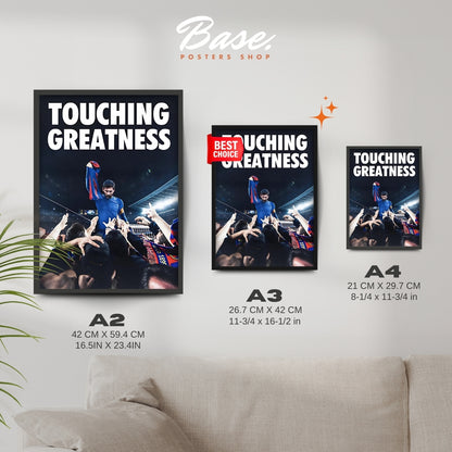 Messi 'Touching Greatness'