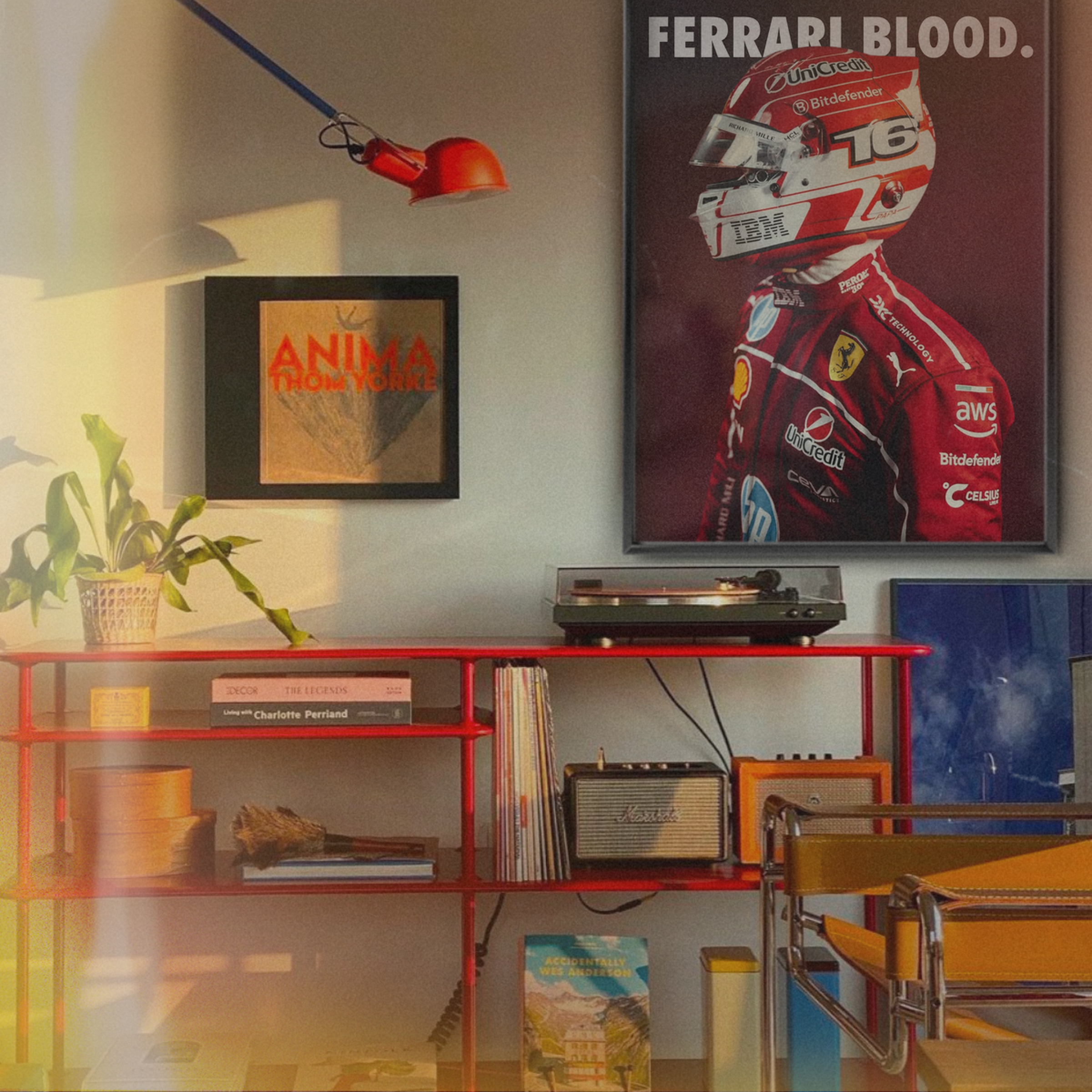 Charles Leclerc 'ferrari Blood'